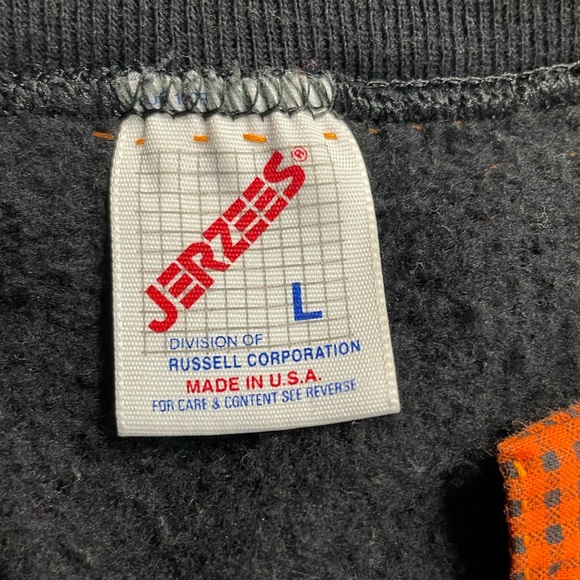 Vintage jerzee’s fall themed button up cardigan sweater - Picture 5 of 5